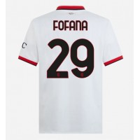 AC Milan Youssouf Fofana #29 Auswärtstrikot 2024-25 Kurzarm